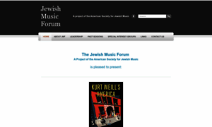 Jewishmusicforum.org thumbnail