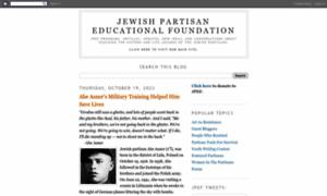 Jewishpartisans.blogspot.com thumbnail