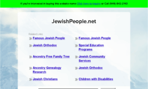 Jewishpeople.net thumbnail