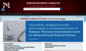 Jewishwomenshealth.org thumbnail