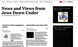 Jewsdownunder.wordpress.com thumbnail