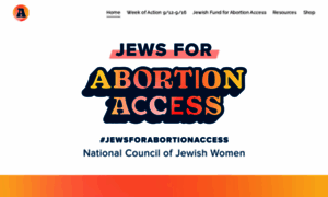 Jewsforabortionaccess.org thumbnail