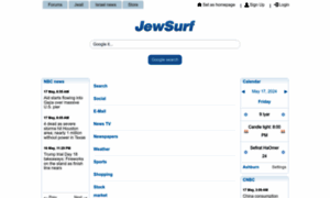 Jewsurf.com thumbnail