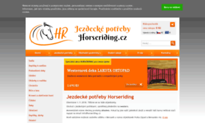 Jezdeckepotreby-horseriding.cz thumbnail