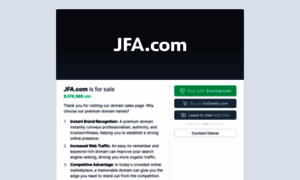 Jfa.com thumbnail