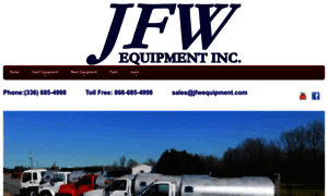Jfwequipment.com thumbnail
