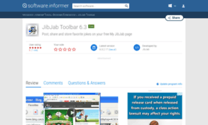 Jibjab-toolbar.software.informer.com thumbnail