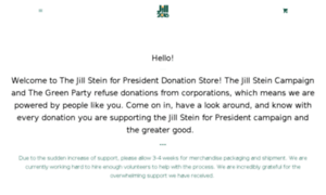 Jill-stein-for-president-store.myshopify.com thumbnail