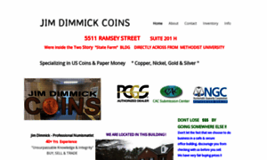 Jimdimmickcoins.com thumbnail