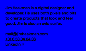 Jimhaakman.com thumbnail