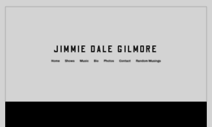 Jimmiedalegilmore.com thumbnail