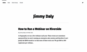 Jimmydaly.com thumbnail