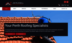 Jimrussellroofing.com thumbnail