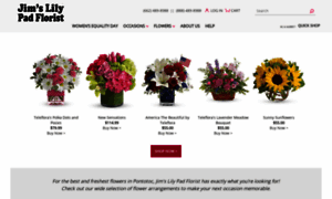 Jimslilypadflorist.com thumbnail