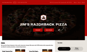 Jimsrazorbackpizzafayetteville.com thumbnail