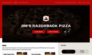 Jimsrazorbackpizzaspringdale.com thumbnail