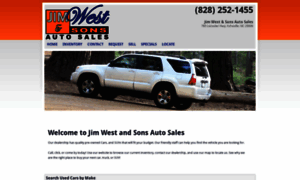 Jimwestautosales.com thumbnail