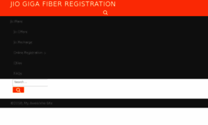 Jiogigafiberregistration.com thumbnail