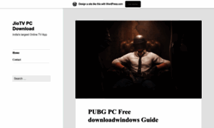 Jiotvpcdownload.wordpress.com thumbnail