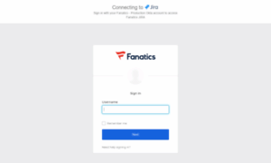 Jira.fanatics.com thumbnail