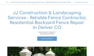 Jj-construction-landscaping-services-fence.business.site thumbnail