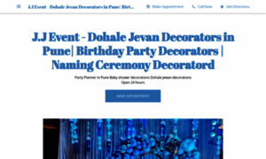 Jj-events-decorators-baby-shower-decoration-pune.business.site thumbnail