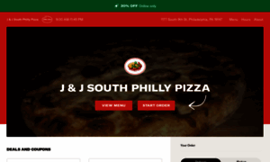 Jjsouthphillypizza.com thumbnail