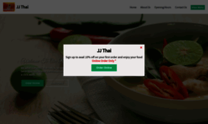 Jjthairestaurant.com.au thumbnail