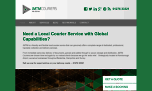 Jmtmlocalcouriers.co.uk thumbnail