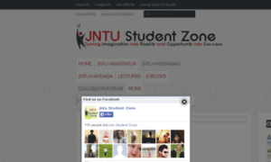 Jntustudentzone.com thumbnail