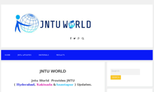 Jntuworld.co.in thumbnail