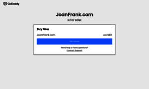 Joanfrank.com thumbnail