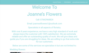 Joannesflowersuk.co.uk thumbnail