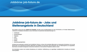 Job-future.de thumbnail