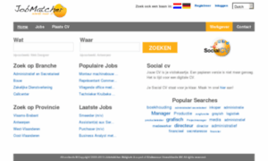 Job-matcher.be thumbnail