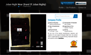 Jobannightwear.com thumbnail