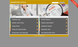 Jobapplication.com.au thumbnail
