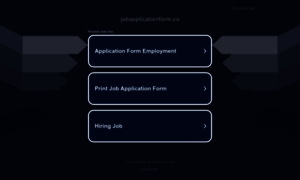 Jobapplicationform.co thumbnail