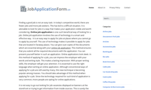 Jobapplicationform.us thumbnail