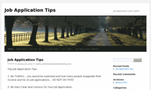Jobapplicationtipsblog.com thumbnail
