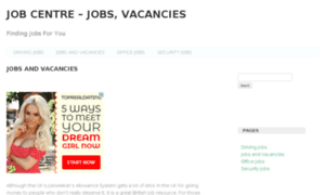 Jobcentrejobvacancies.org.uk thumbnail