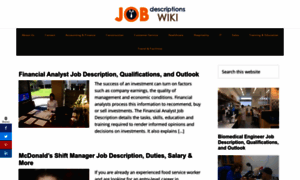 Jobdescriptionswiki.com thumbnail