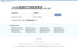 Jobengineers.co.uk thumbnail