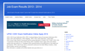 Jobexamresults2013.blogspot.in thumbnail