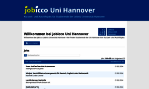 Jobicco.uni-hannover.de thumbnail