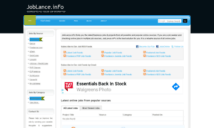 Joblance.info thumbnail