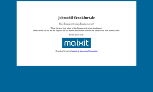 Jobmobil-frankfurt.de thumbnail