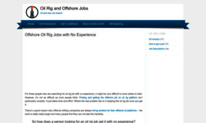 Joboilrig.com thumbnail