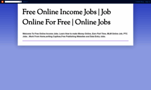 Jobonline4free.blogspot.com thumbnail