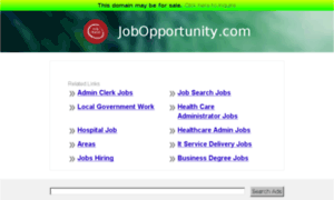 Jobopportunity.com thumbnail